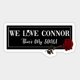 Connor From The Bachelorette SMU Sticker